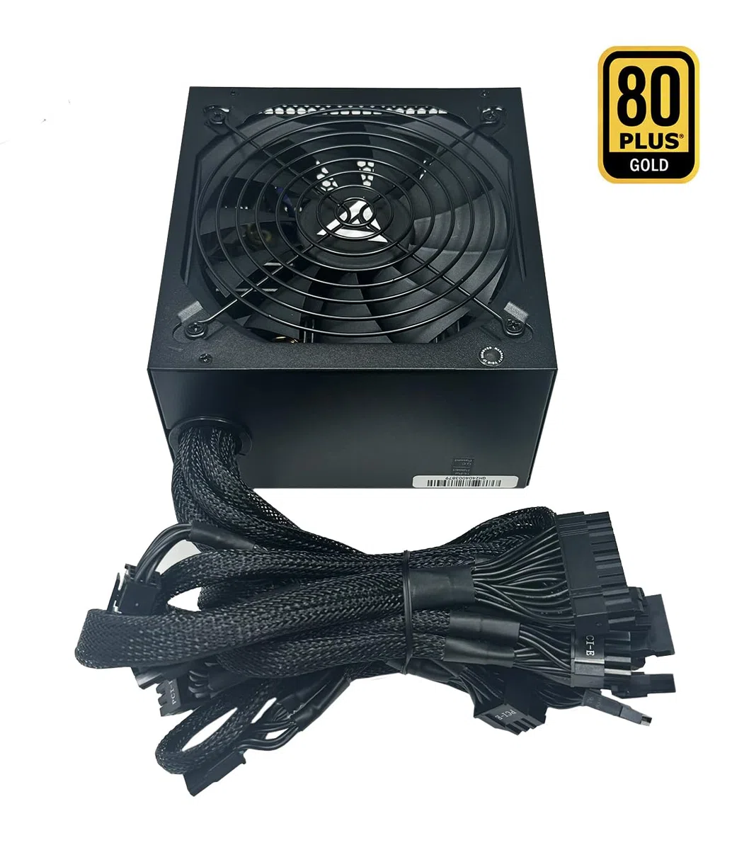 Apevia ATX-PR600W Prestige 600W 80+ Gold Certifié RoHS, Alimentation de Jeu PFC ATX Active