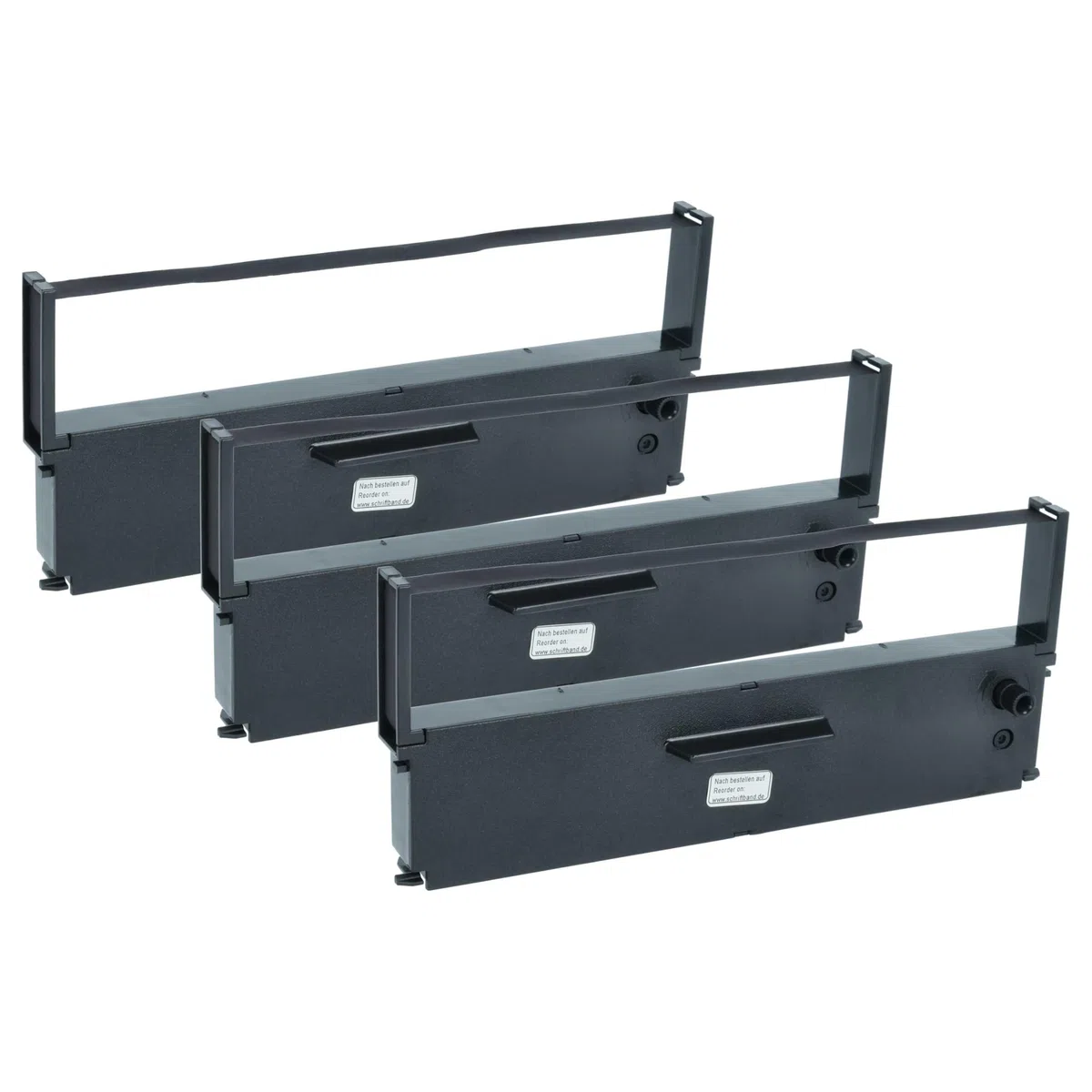 vhbw 3x Ruban encreur compatible avec Epson IT-U 375, ERC 31, IT-U 925, 930, M 26 SA, IT-U 950 imprimante matricielle ou de reçus - noir