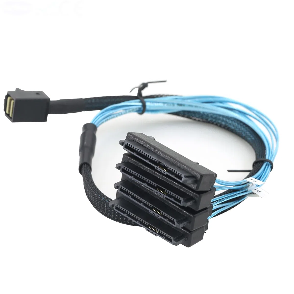 Câble convertisseur SFF-8643 vers 4 canaux 29 broches SFF8482 12 Gbit/s pleine vitesse pour serveurs, carte mère, extension de stockage, câble de stockage hôte