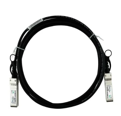 Atto CBL-0130-001 kompatibles Direct Attach Kabel (DAC) als passive 40 Gigabit Twinaxial Kupfer Variante, mit QSFP auf QSFP Verbindung, für den Anschluss von Hardware in Racks und über benachbarte Rac