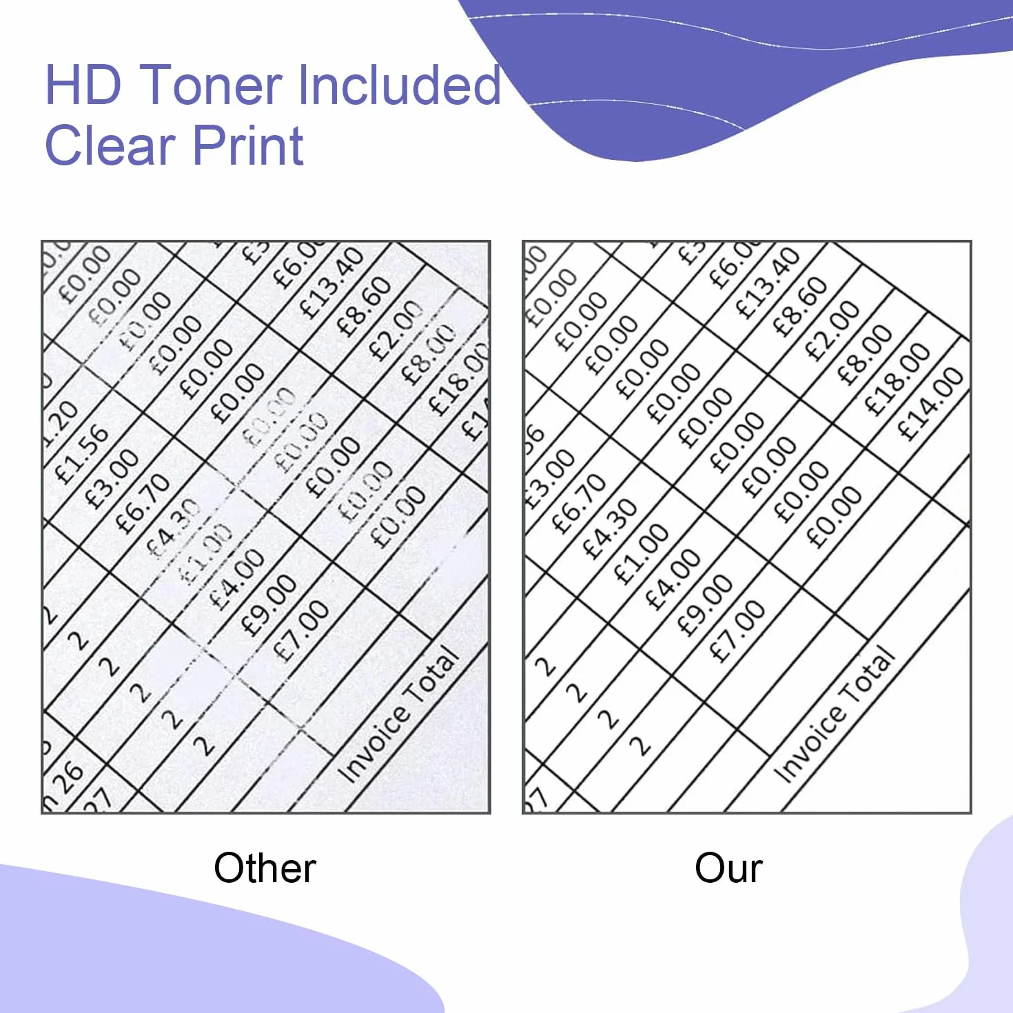 Bac de récupération de Toner usagé Compatible BP-HB701