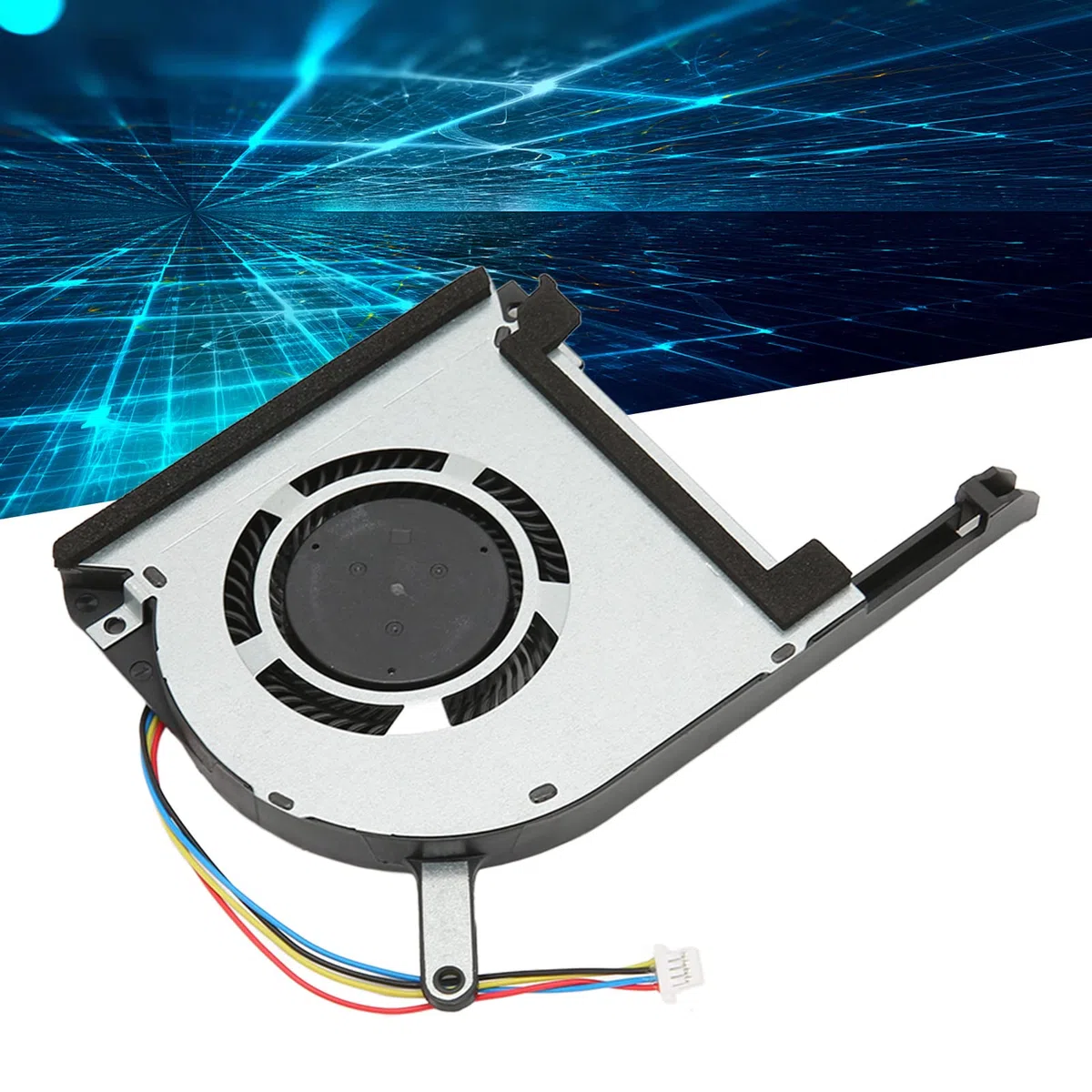 Ventilateur de Refroidissement GPU CPU 4 Pin pour Ordinateur Portable TUF Gaming A15 FA506 IV FA506IU FA506IH FX506IU FX506LH, Petit