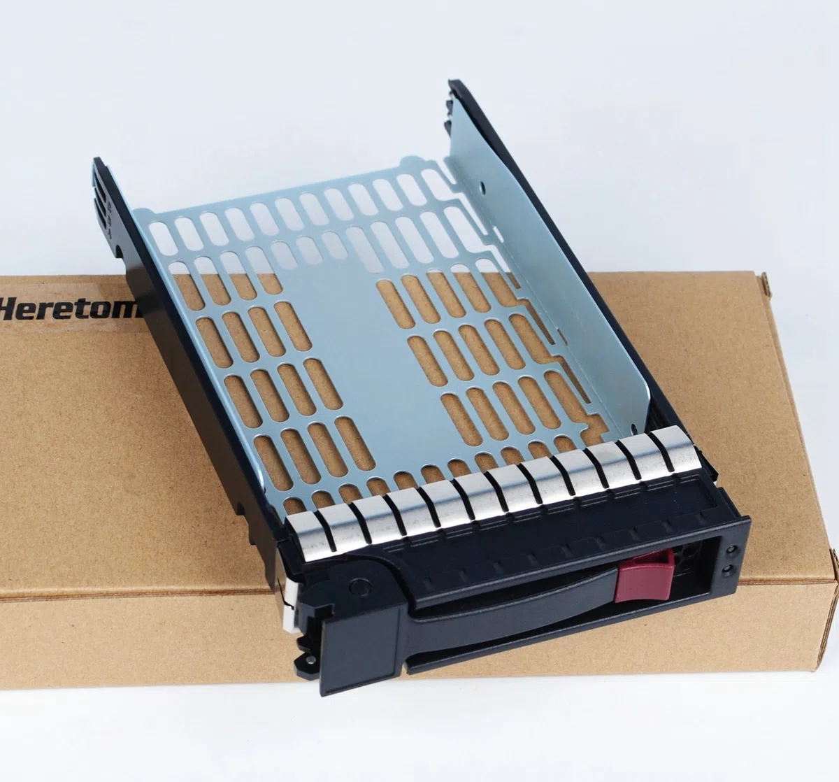 3,5" 373211-001 373211-002 Plateau Disque Dur SATA/SAS Tray Caddy pour HP Compaq ProLiant ML350 G4p ML310 ML350 G5 G6 ML370 G5 DL160 DL180 G6 DL120 G7 et Plus - avec 4 vis