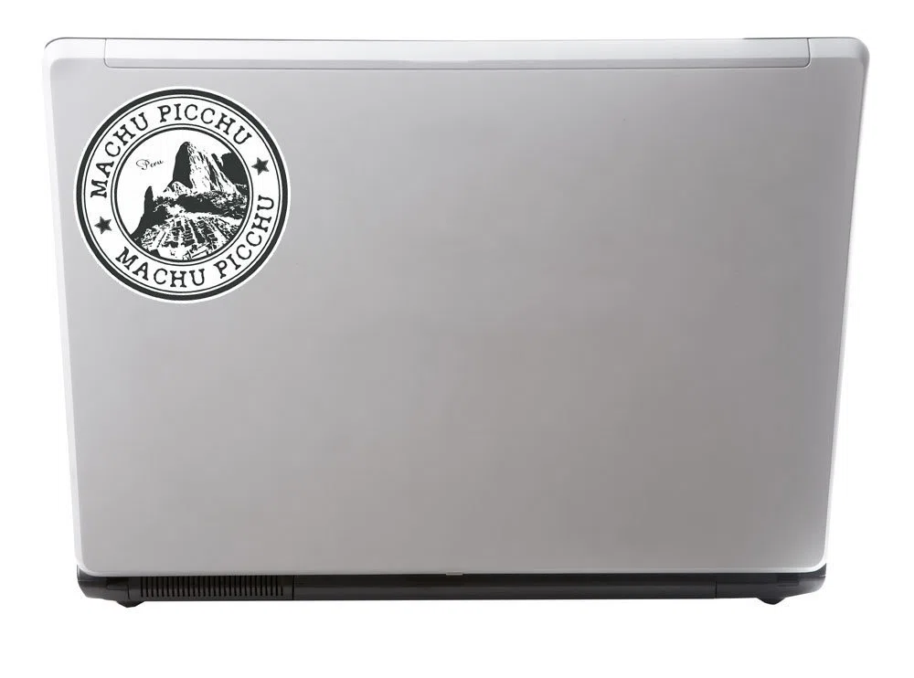 2 x Machu Picchu Pérou Sticker en vinyle pour ordinateur portable Voyage Bagage Voiture Panneau iPad Fun # 5960 - 10cm/100mm Wide