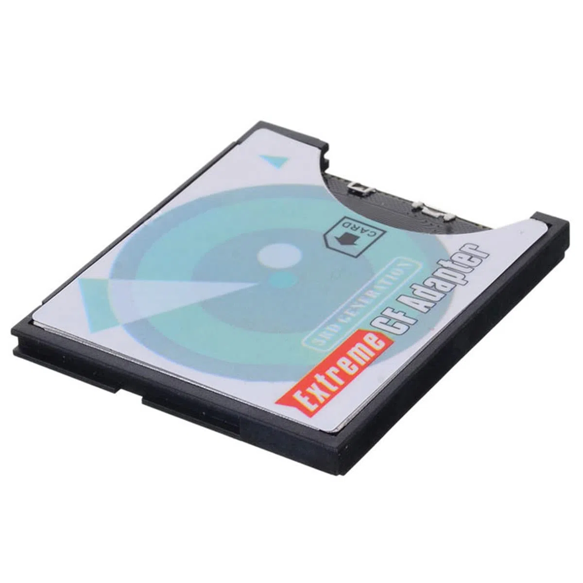 cablecc Adaptateur de Carte mémoire SD SDHC SDXC vers Flash Compact Flash CF Type I