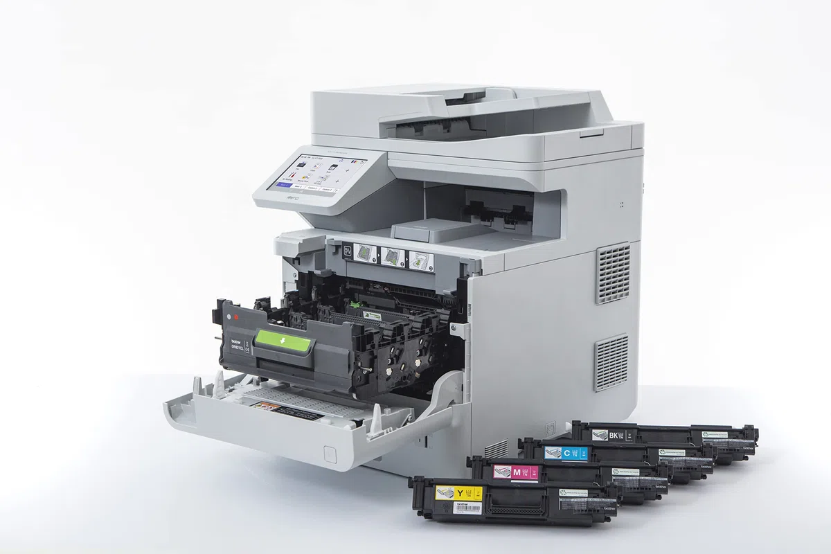 Brother MFC-L9630CDN | Imprimante Multifonction 4 en 1 | Laser Couleur | Imprime jusqu'à 40 ppm | WiFi