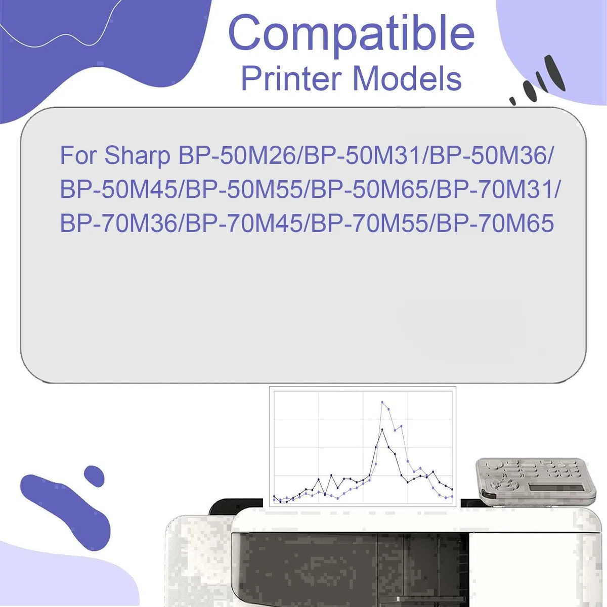 Bac de récupération de Toner usagé Compatible BP-HB701