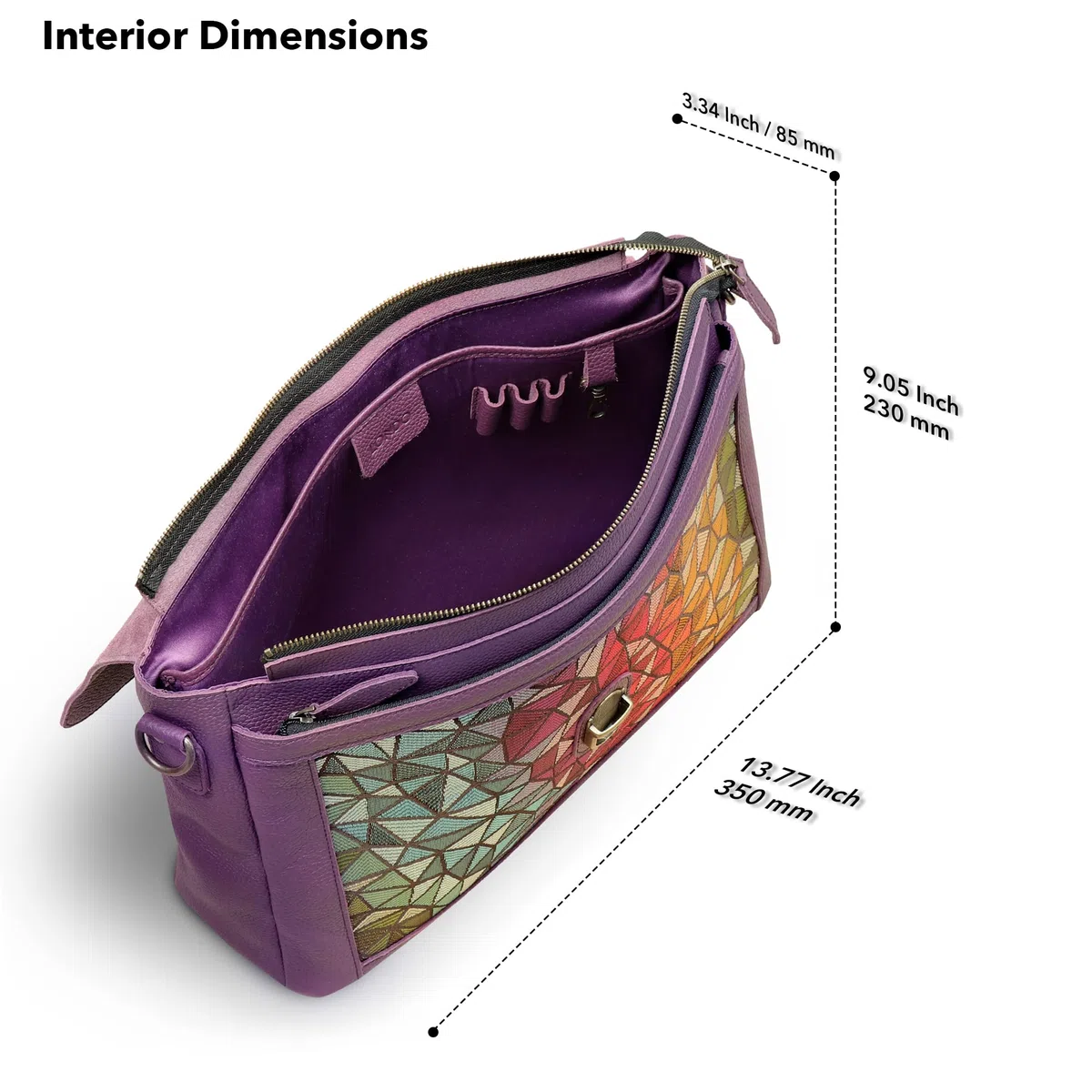 Londo Zion Sac ordinateur messager - Cuir pleine fleur pour les professionnels de la tech élégants
