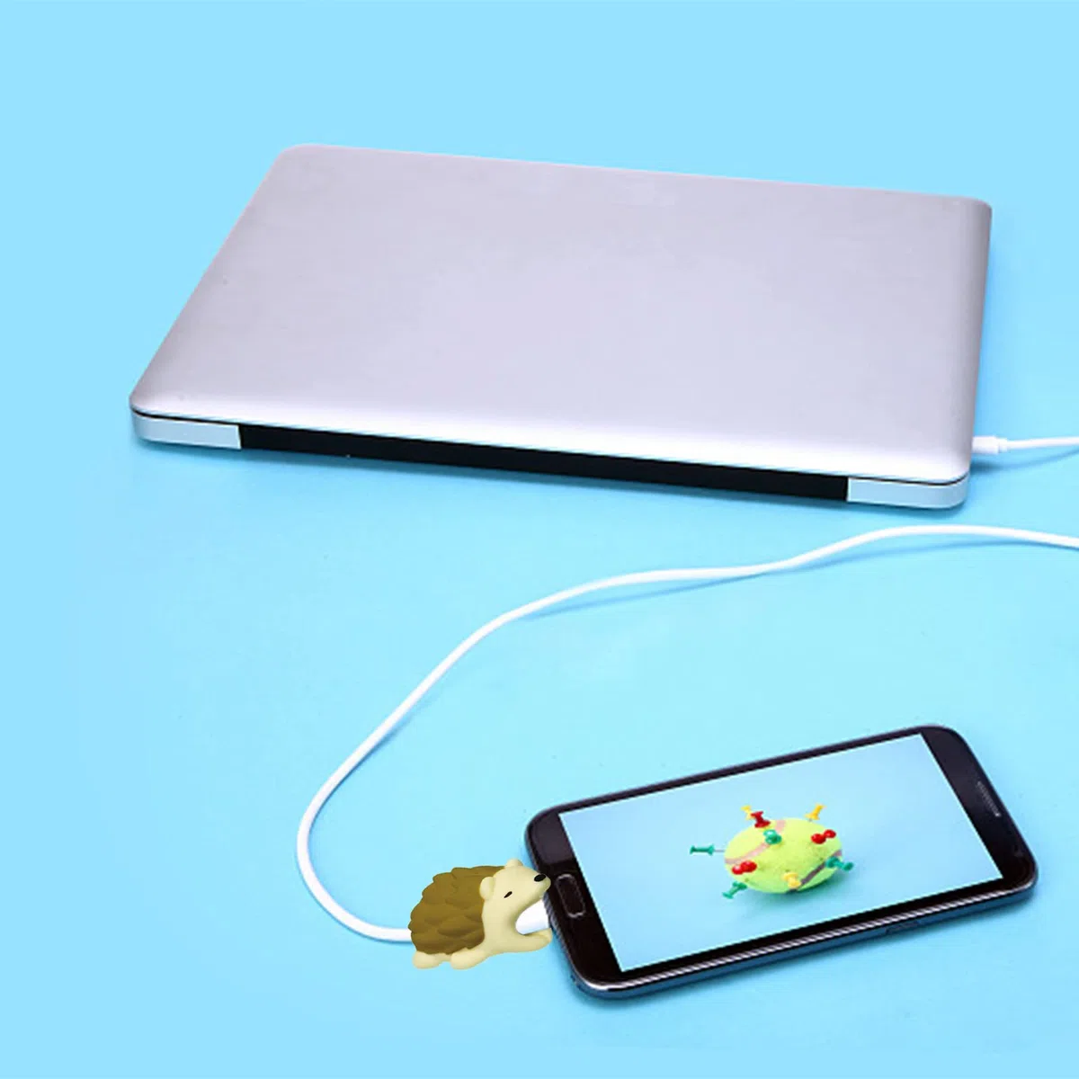 Generic Lot de 25 protections de câble de chargeur de téléphone, animaux mignons, requin, cochon, chien, etc. - Chargeur USB pour câble - Accessoire de téléphone