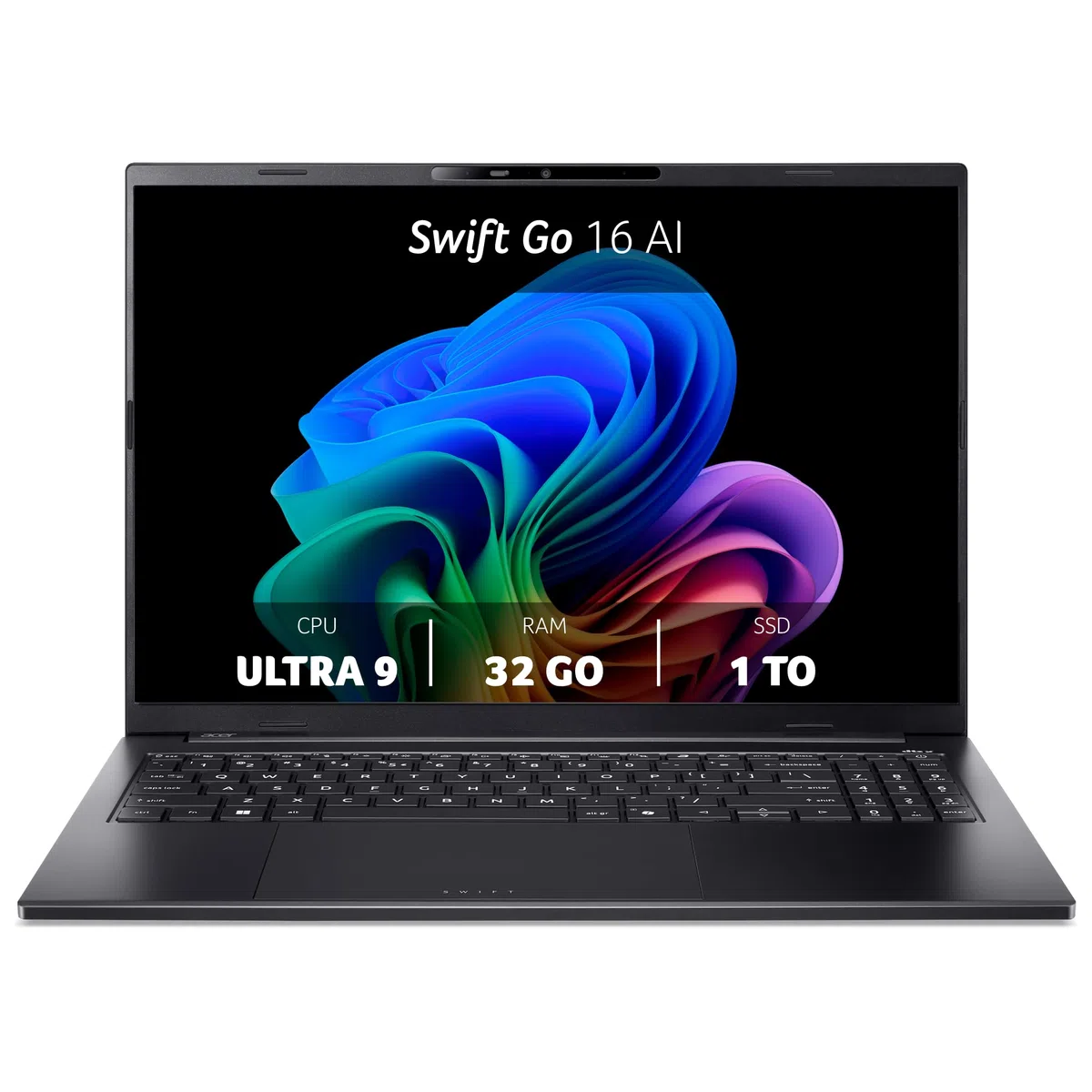 Acer Swift Go 16 AI OLED | PC Portable Copilot+ | Core Ultra 9 | 32Go/1To