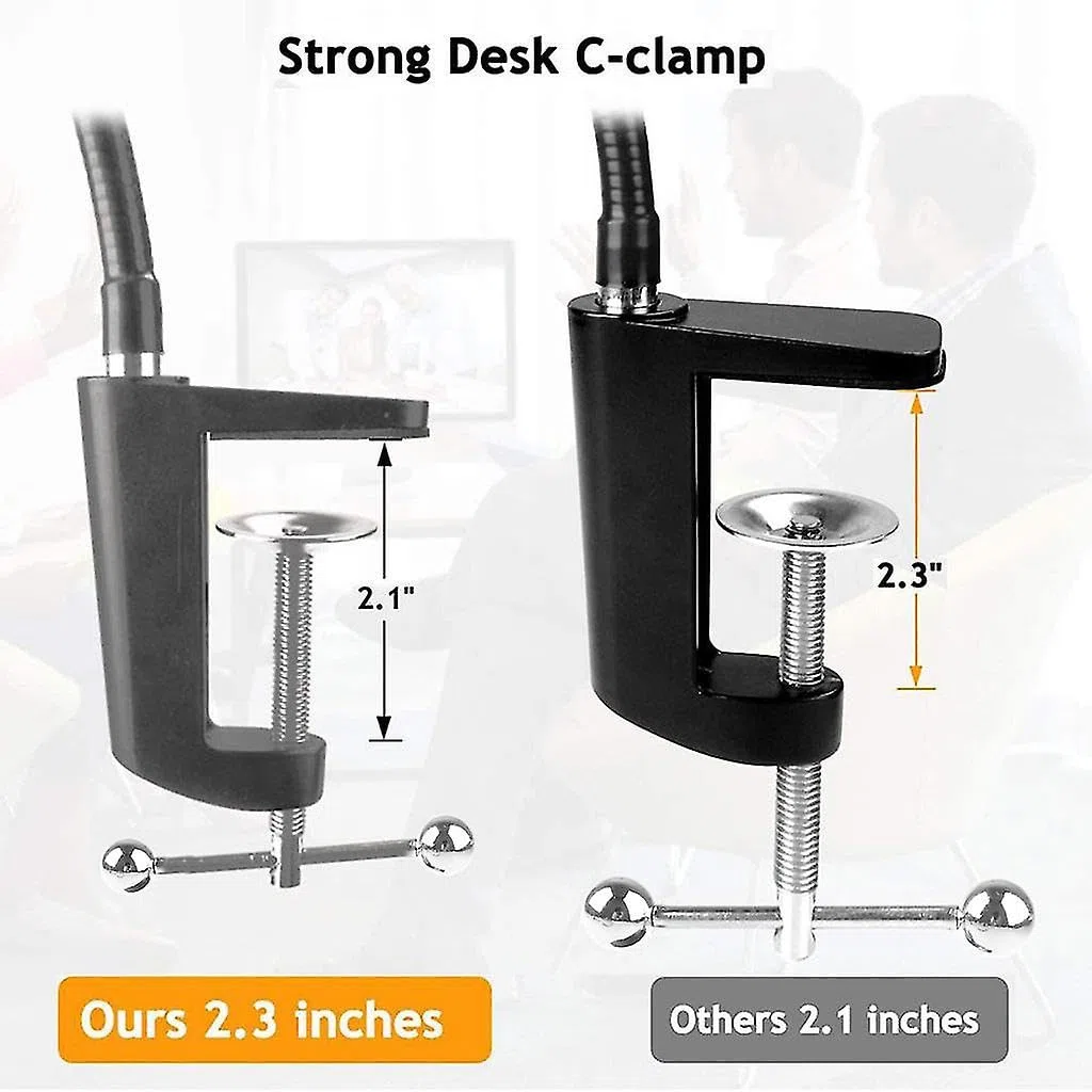 Support de caméra compatible pour webcam Brio 4K C925e C922x C922 C930e C930 C920 avec mâchoire de bureau