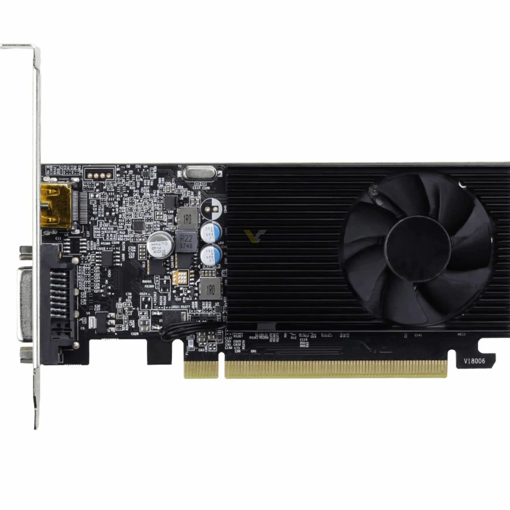 Ventilateur de refroidissement demi-hauteur pour carte graphique FS1250-S2053A pour Gigabyte GTX1050ti 1050 1030 N710