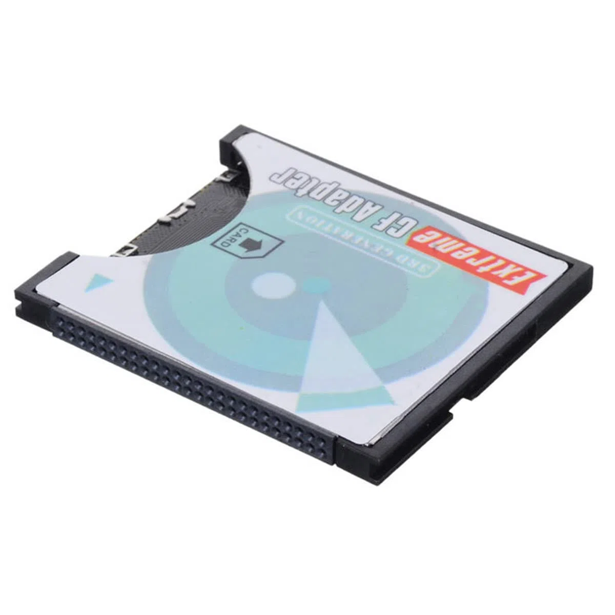 cablecc Adaptateur de Carte mémoire SD SDHC SDXC vers Flash Compact Flash CF Type I