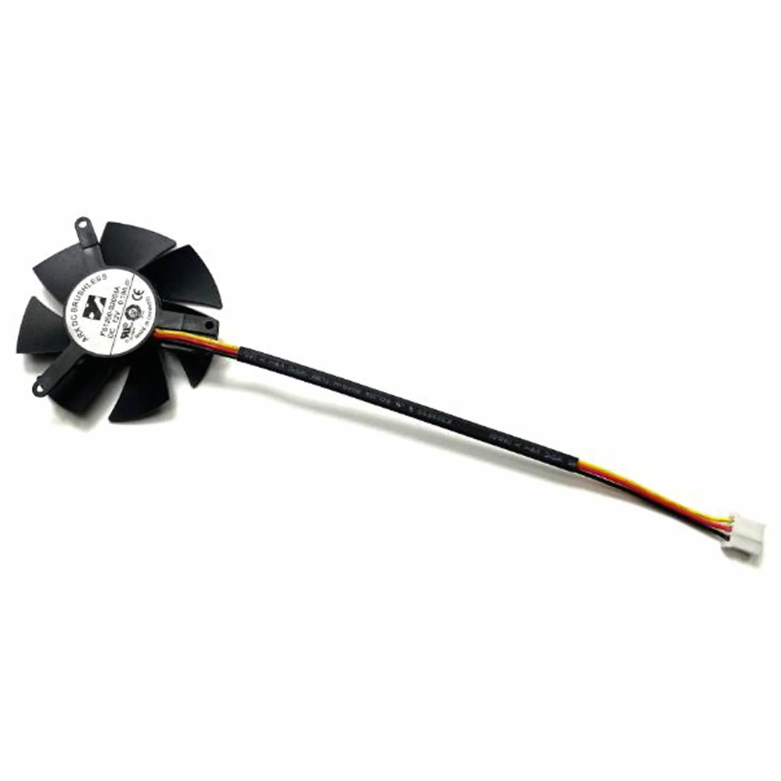 Ventilateur de refroidissement demi-hauteur pour carte graphique FS1250-S2053A pour Gigabyte GTX1050ti 1050 1030 N710