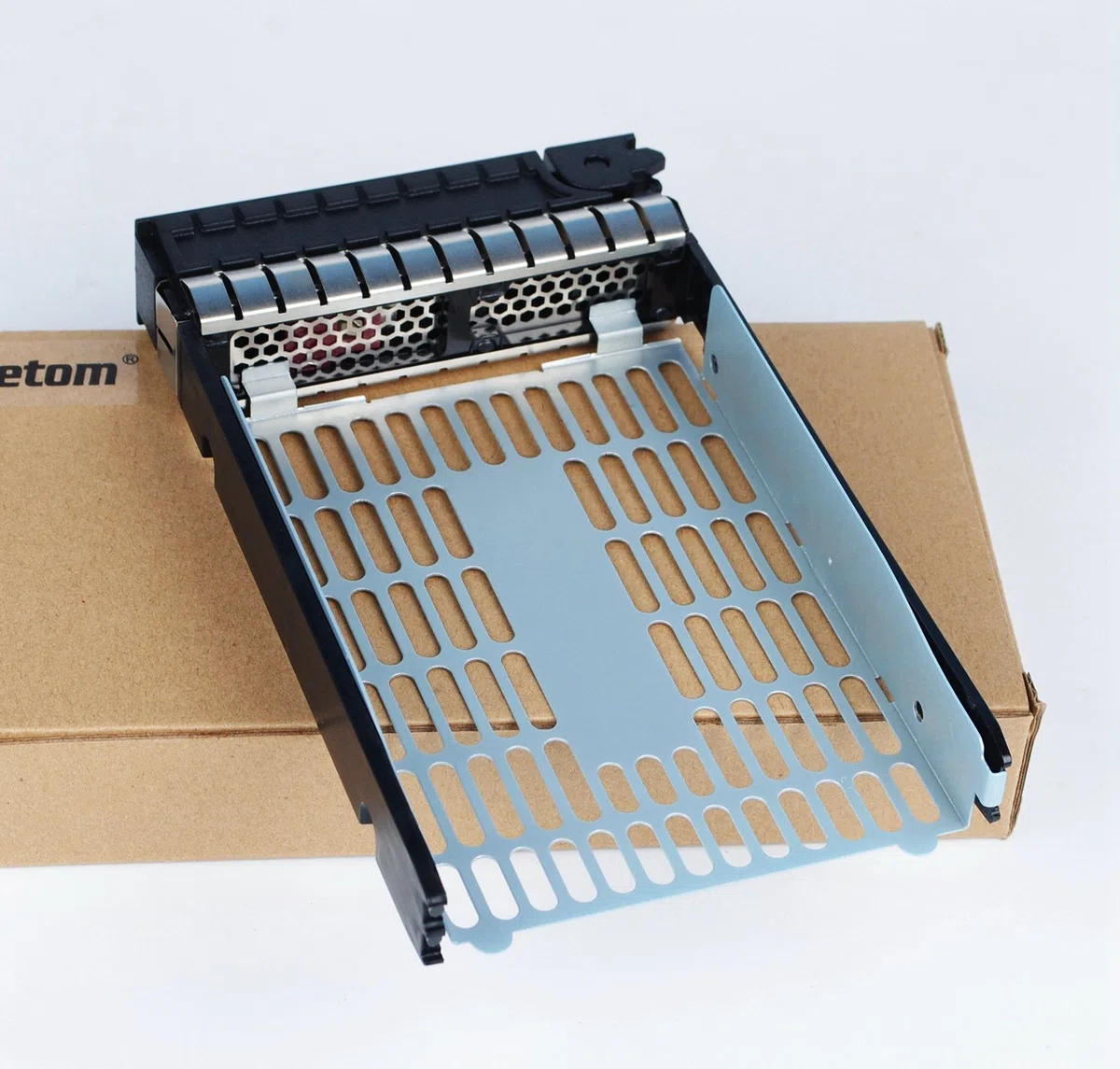 3,5" 373211-001 373211-002 Plateau Disque Dur SATA/SAS Tray Caddy pour HP Compaq ProLiant ML350 G4p ML310 ML350 G5 G6 ML370 G5 DL160 DL180 G6 DL120 G7 et Plus - avec 4 vis