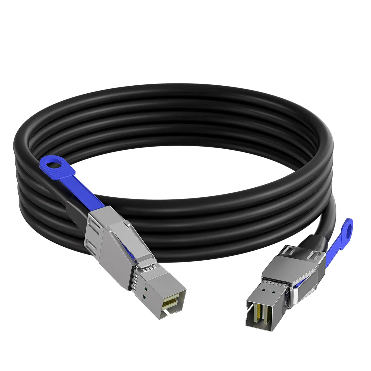 Câble Raid SFF-8644 vers SFF-8644 Mini SAS HD pour serveur de données SFF-8644 vers SFF-8644 pour serveur de disque dur, SAN, carte RAID, 1 m