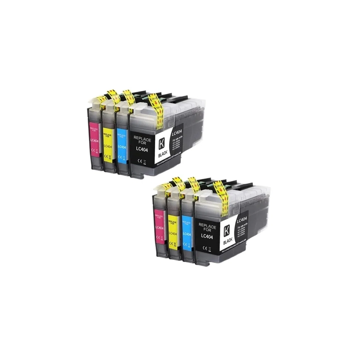 Cartouche d'encre LC404, Compatible avec Brother, MFC-J1205W J1215W