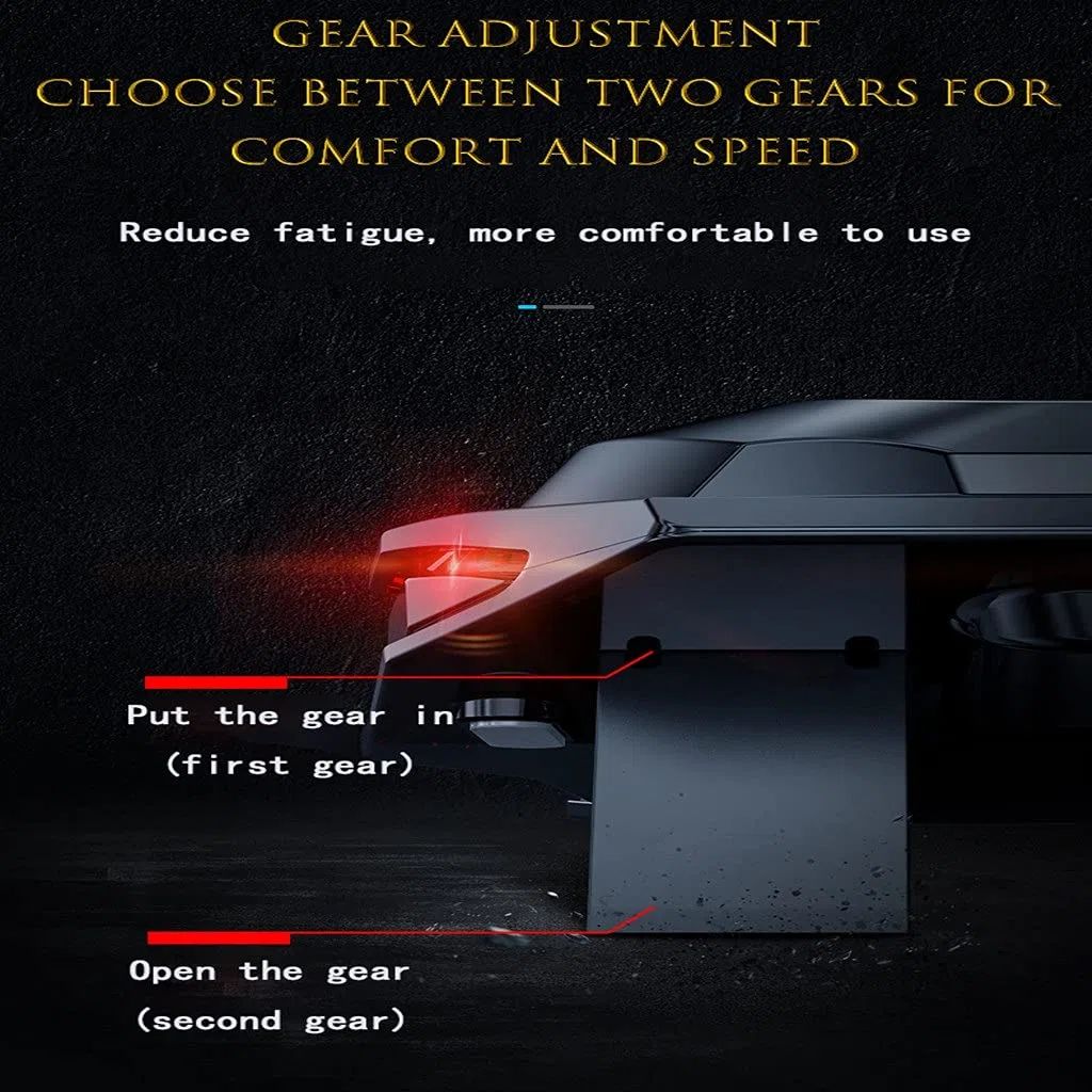 RGB Gaming Laptop Cooler Support pour Ordinateur Portable Réglable 3000 TR/Min Puissant Coussin De Refroidissement À Circulation d'air pour Ordinateur Portable 12-17 Pouces