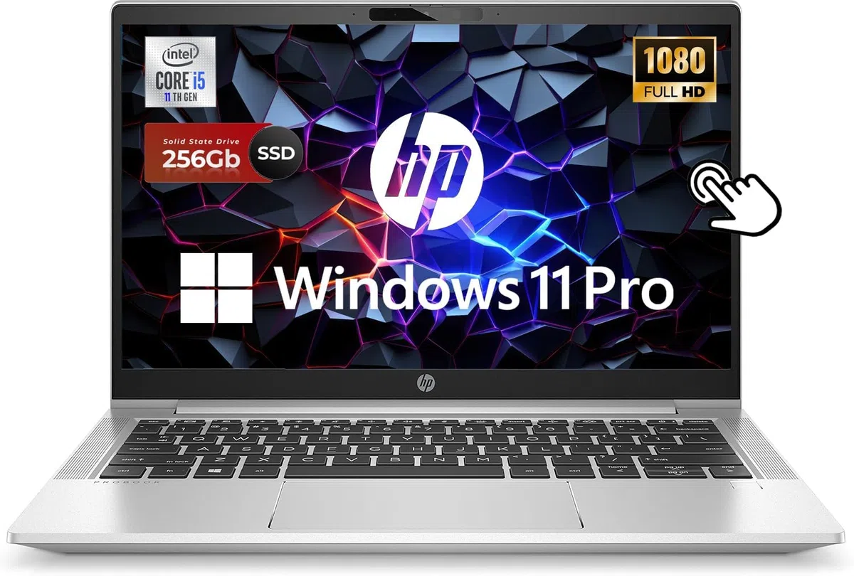 HP ProBook 630 G8 à écran Tactile Ordinateur Portable, 13,3 Pouces FHD (1920 x 1080), Intel Core i5-1145G7, 8 Go de RAM, SSD de 256 Go, Clavier QWERTY Japonais, Windows 11 Pro (reconditionné)