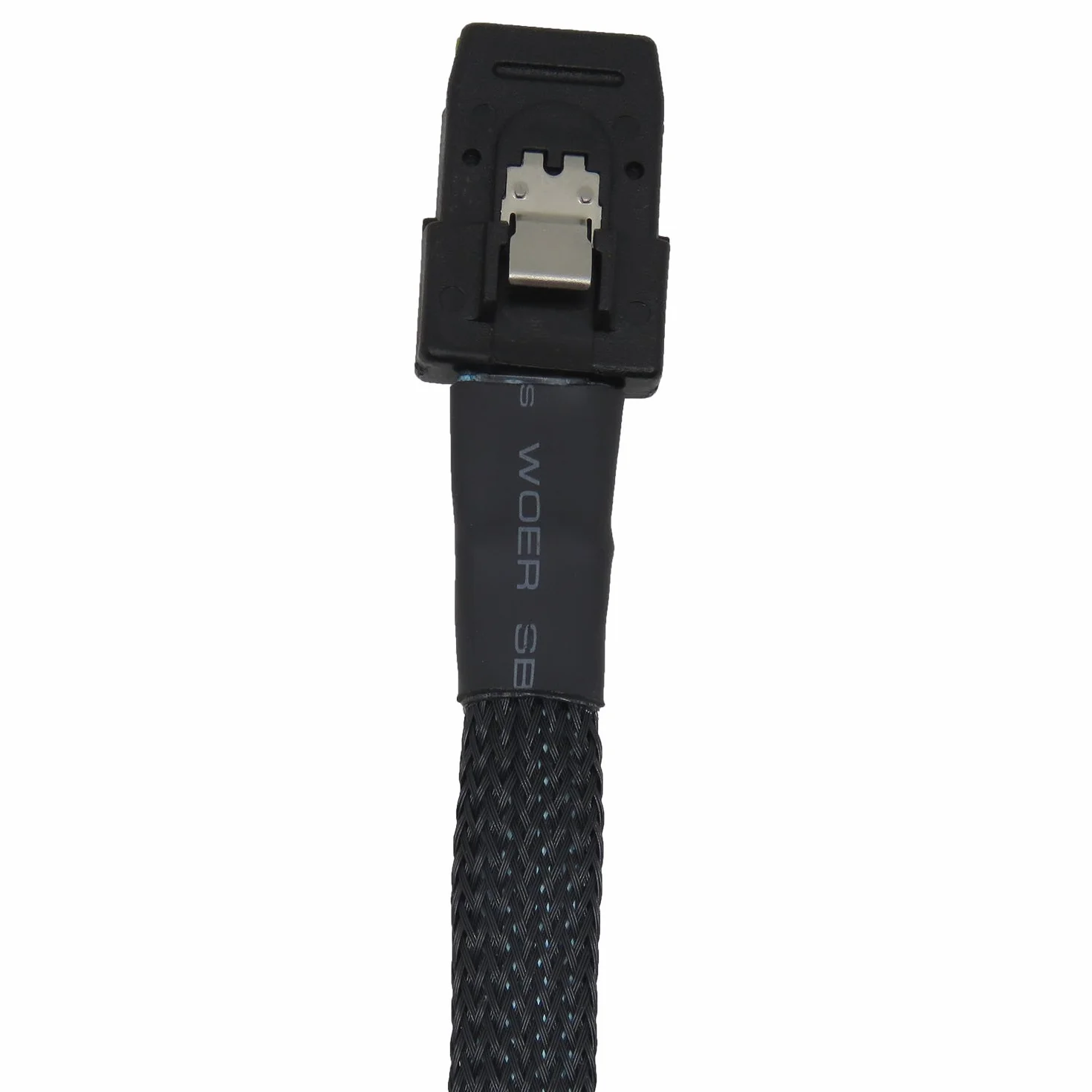 1M Internal Mini SAS 36pin Male W/Latch to SATA 7pin Female (x4) Forward Breakout Cable