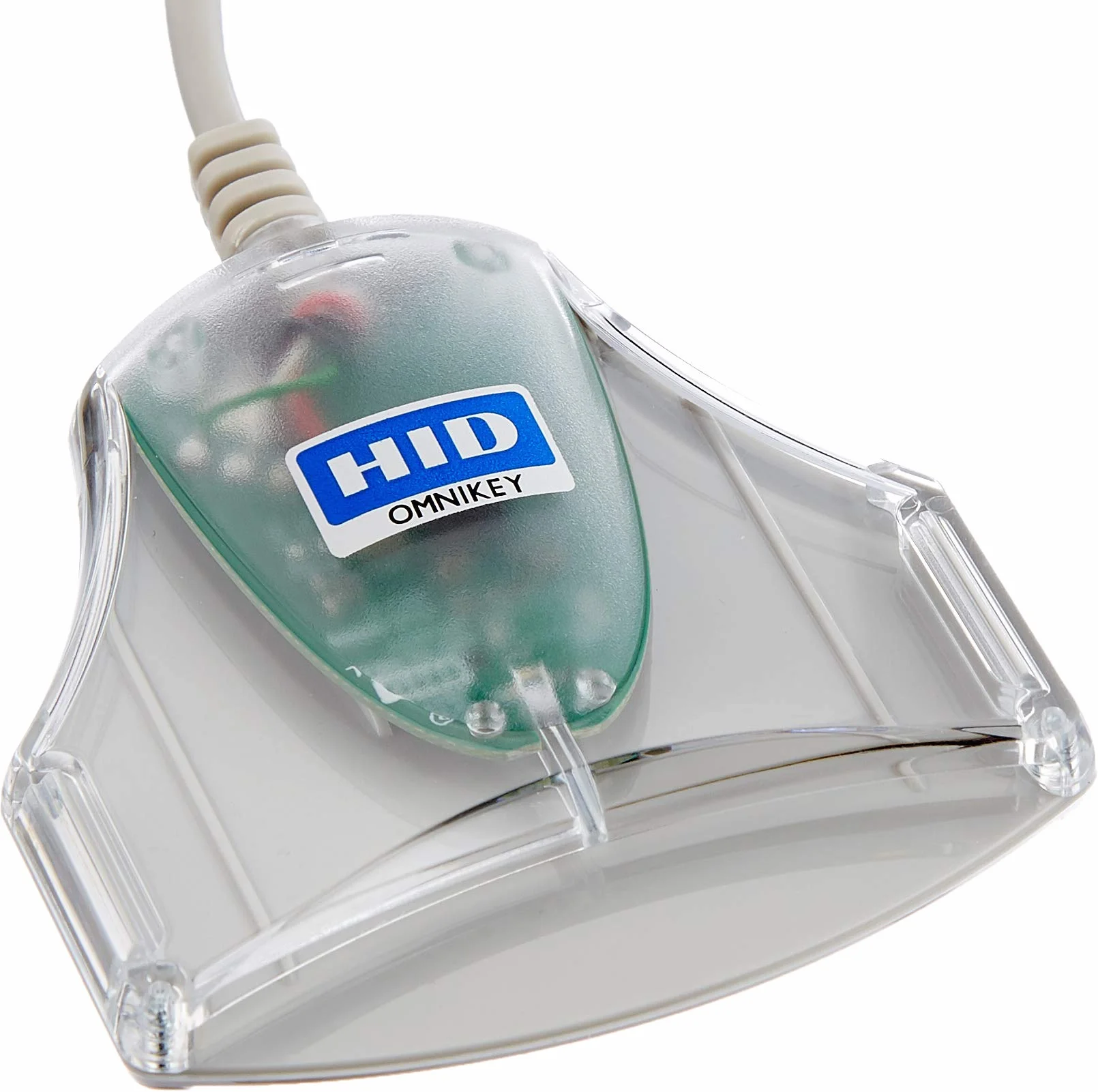 HID Omnikey Lecteur de Carte d'identité eID Smart Card USB ID 1021 3021 (gris)