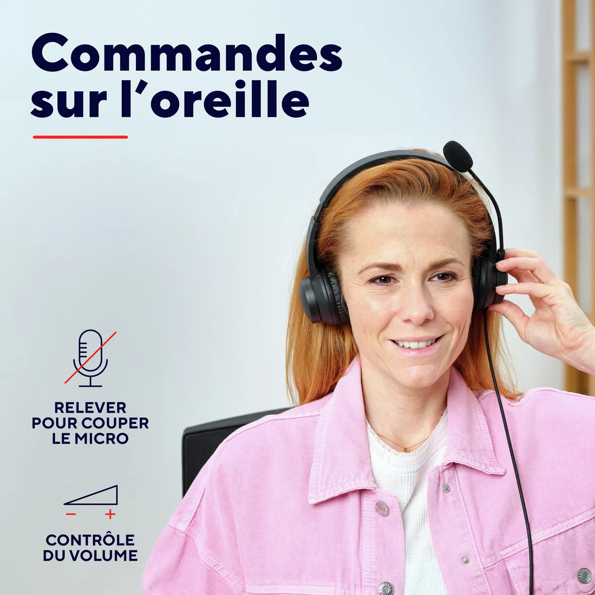 Trust Casque USB avec Micro Léger on Ear, Arceau Réglable, Microphone Flexible, Câble 1,8 m, Casque Audio PC Filaire pour Ordinateur Portable Bureau Teletravail Chat Zoom Teams - Noir