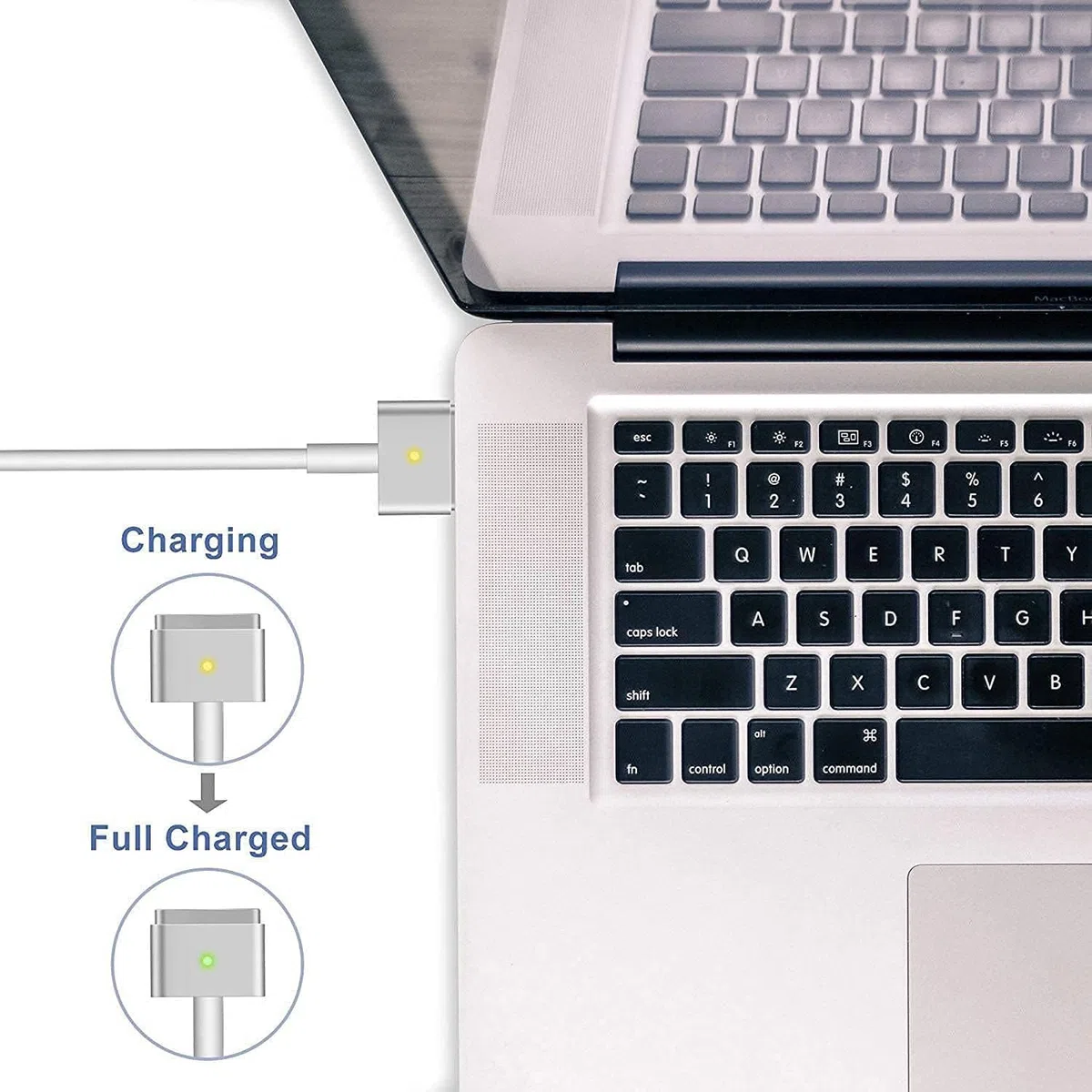 ANDHOT Chargeur Super Rapide T-Tip de 45W, Compatible avec Le Chargeur Mac-Book Air，Compatible avec Les modèles Mac-Book Air 11 et 13 Pouces (2012-2017) A1435, A1436, A1465, A 1466