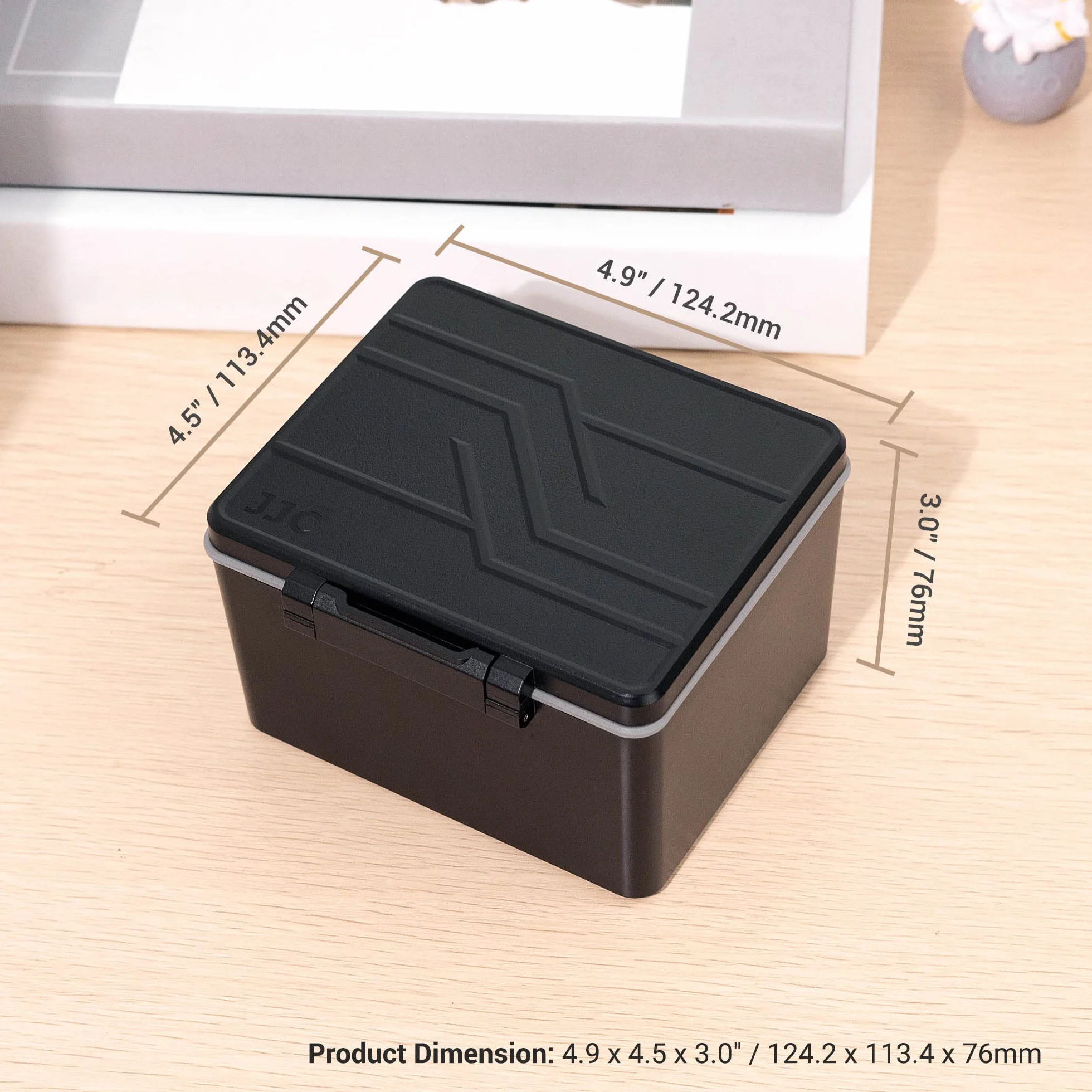 JJC Boîtier de rangement 2 en 1 pour clé USB et carte mémoire - Étui pour 25 clés USB + 9 cartes SD + 18 micro SD - Résistant à l'eau et aux chocs - Organisateur de voyage et quotidien